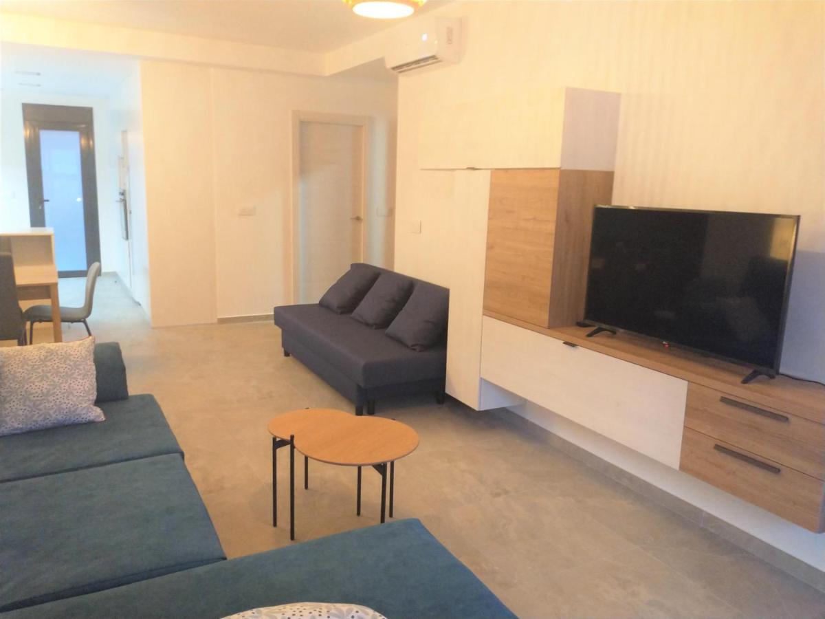 Modern Nieuwbouwappartement Aan Het Strand Van De Mar Menor In Santiago De La Ribera Lo Pagán 외부 사진